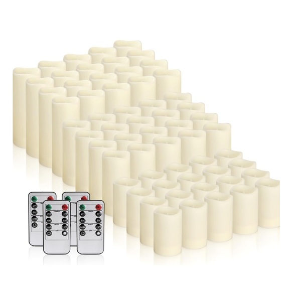 59 Pack LED Flameless Candles with Remote Control - Special Occasions - Picture 6 of 8